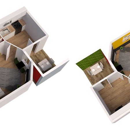 Mm Suites Reims Centre Terasse Экстерьер фото